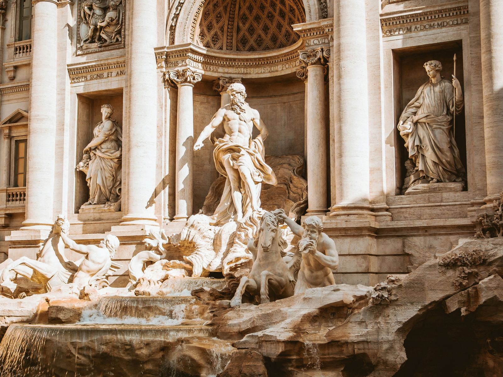 Fontaine de Trevi à Rome
